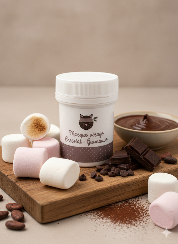 MASQUE CHOCOLAT-GUIMAUVE