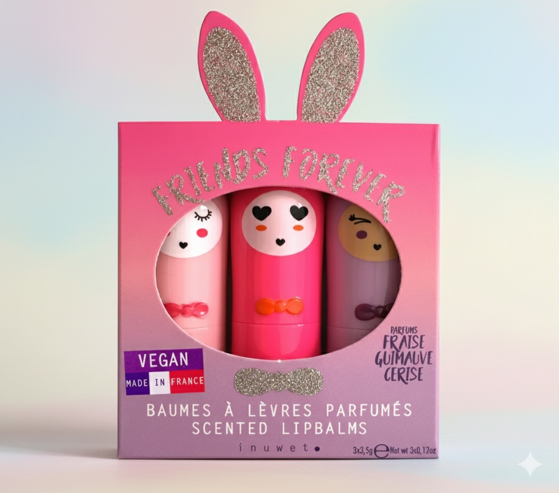 COFFRET TRIO BAUME A LÈVRE : FRIENDS FOREVER