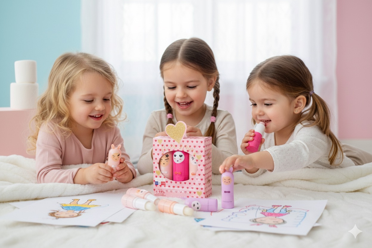 COFFRET TRIO BAUME À LÈVRE : BISOUS D’AMOUR – Image 4