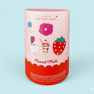 COFFRET BAIN : « SWEET PINK » - Fraise