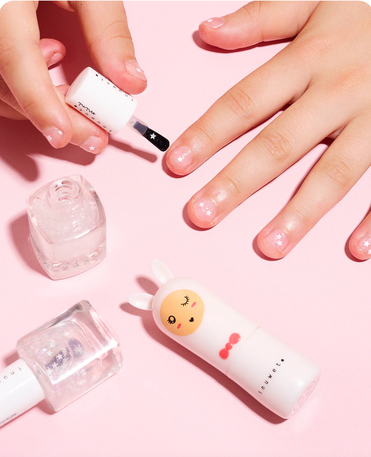 COFFRET BLANC BAUME A LÈVRE + VERNIS A L’EAU – Image 2