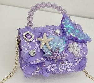 SAC À MAIN PAILLETTES SIRÈNE 3 COULEURS