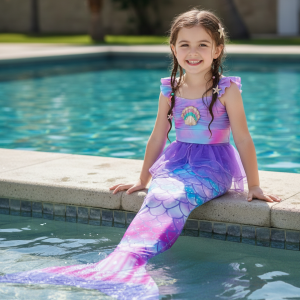 DEGUISSEMENT SIRÈNE + MAILLOT DE BAIN