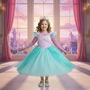 DÉGUISEMENT :  MA ROBE DE PRINCESSE SIRÈNE