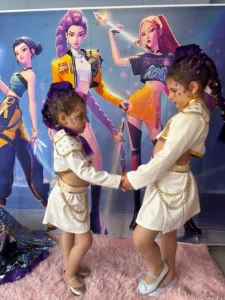 Anniversaire K-Pop enfant rituel Demon Huntrix Nice