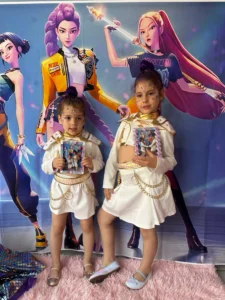 Anniversaire K-Pop enfant rituel Demon Huntrix Nice