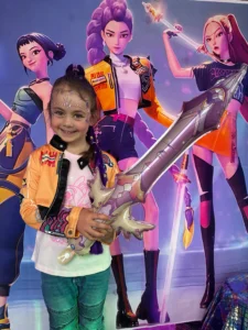 Anniversaire K-Pop enfant rituel Demon Huntrix Nice